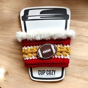 Drink Sleeve Coffee Tea with San Francisco Football theme colors